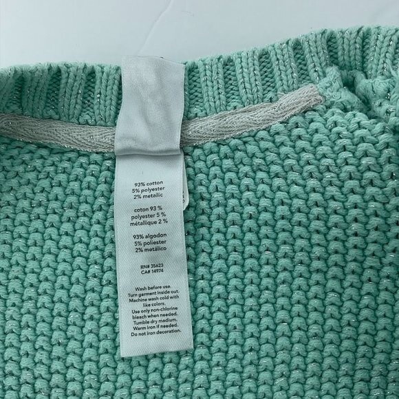 Carter’s Girls 9M 2 Piece Sweater H&M Sherpa Fleece Vest Set Baby Winter Outfit - Picture 10 of 16